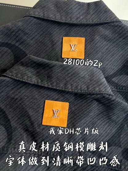 v공장 / 루이비통 모노그램 데님 블루종 자켓