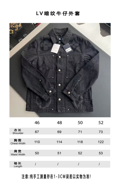 v공장 / 루이비통 모노그램 데님 블루종 자켓