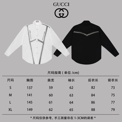 체인2호 / 구찌 셔츠, 2024ss 디자이너 구찌 더블G GUCCI 더블얀 셔츠