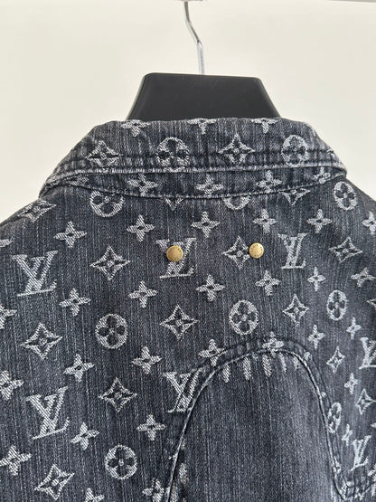 체인2호 / 루이비통 자켓, 1V/Louis x Nigo 조인트 자카드 데님 재킷