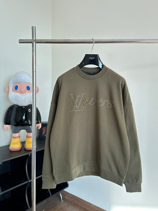 체인2호 / 루이비통 맨투맨, 1V/Louis 24SS 페이동시리즈 리벳레터 라운드넥 스웨트셔츠