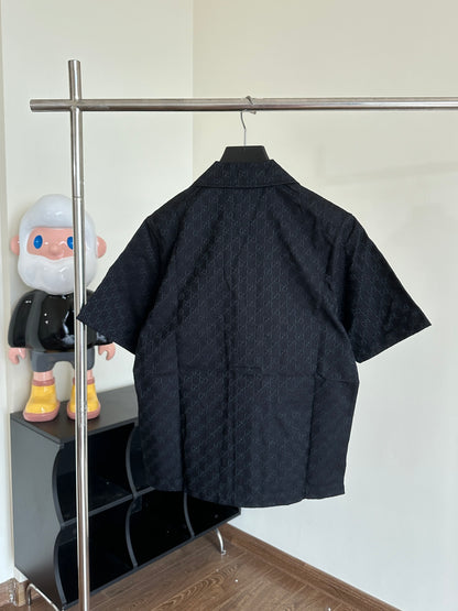 체인2호 / Gucc*/Gucci 2023 FW 초가을 신상 더블 G 자카드 반팔 셔츠
