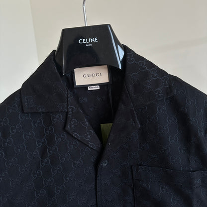 체인2호 / Gucc*/Gucci 2023 FW 초가을 신상 더블 G 자카드 반팔 셔츠