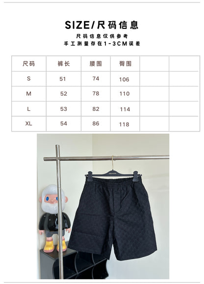 체인2호 / 구찌 반바지, Gucc*/Gucci 2023 FW 초가을 신상 더블 G 자카드 반바지