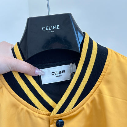 체인2호 / 셀린느 야구 자켓 , Celin*/ 셀린 아세테이트 베이스볼 재킷