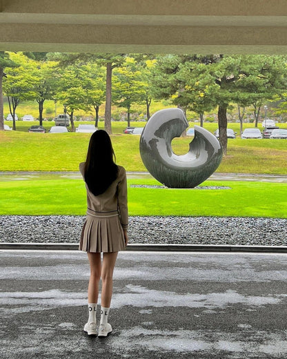 마이골프 / 마크앤로나 여성 가디건