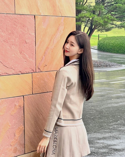 마이골프 / 마크앤로나 여성 가디건
