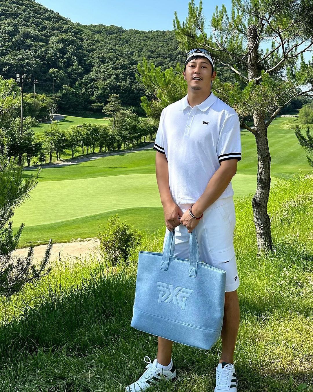 마이골프 / pxg 남성 반팔 셔츠