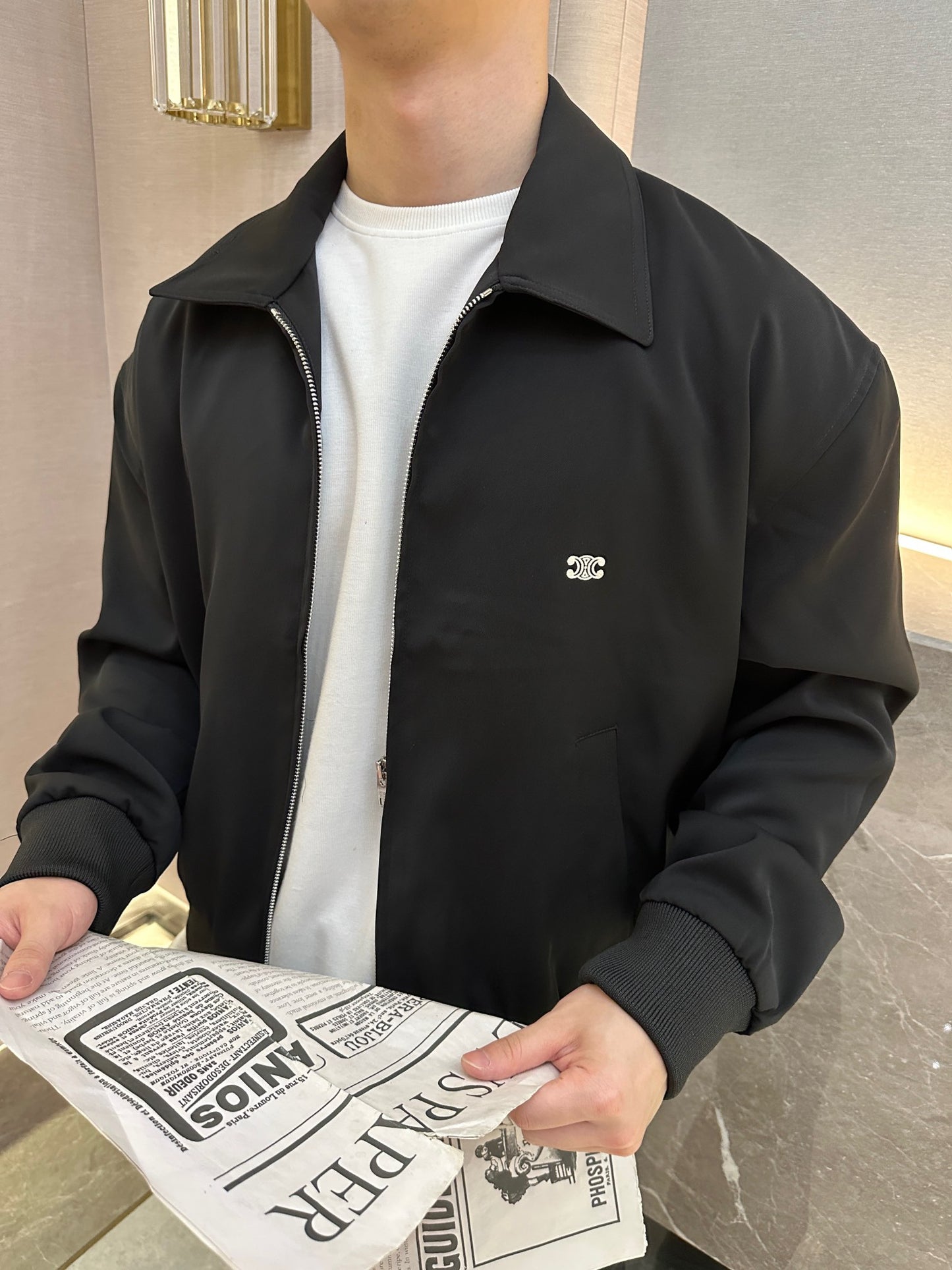 GTR / 셀린느 24SS 로고 자켓