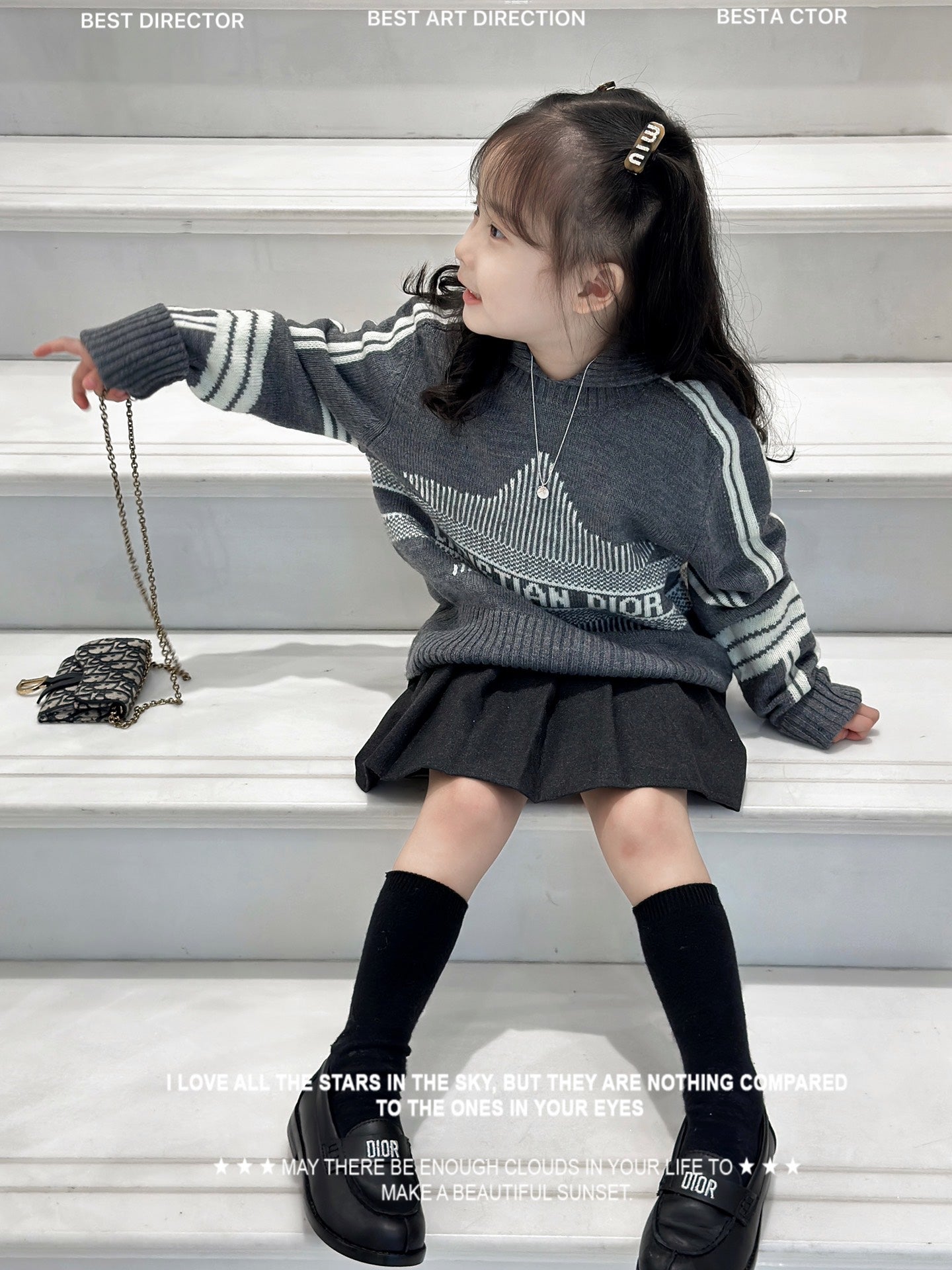 AA / 디올 스커트