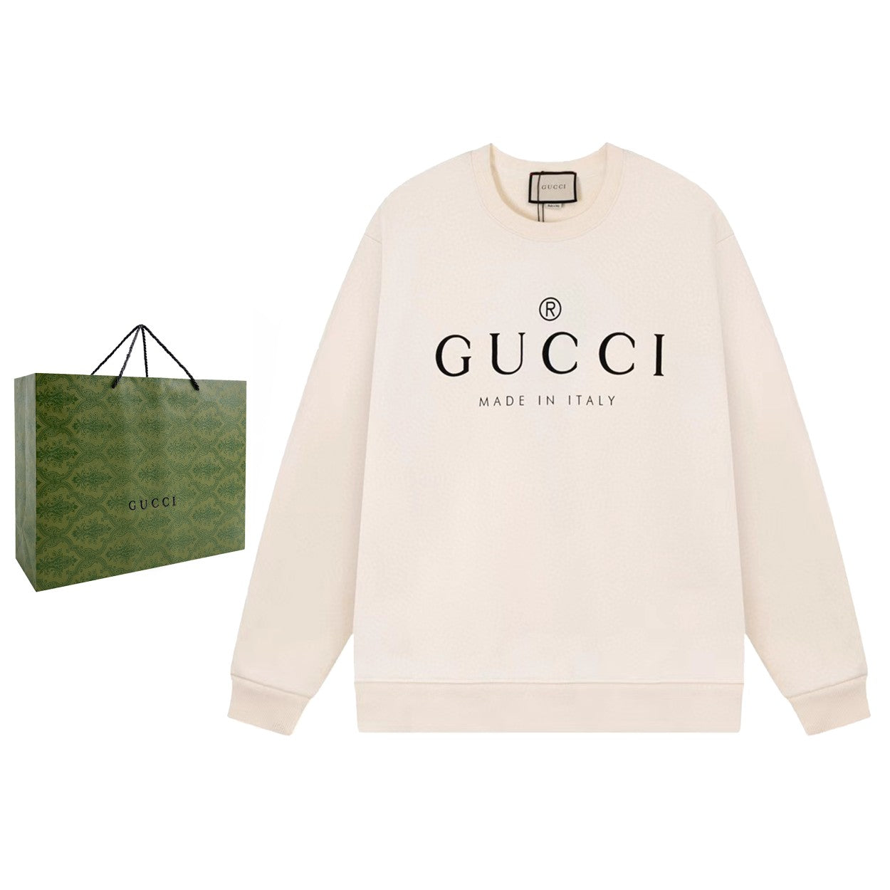 체인2호 / 구찌 GUCCI 구찌의 심플한 문자 프린트 맨투맨