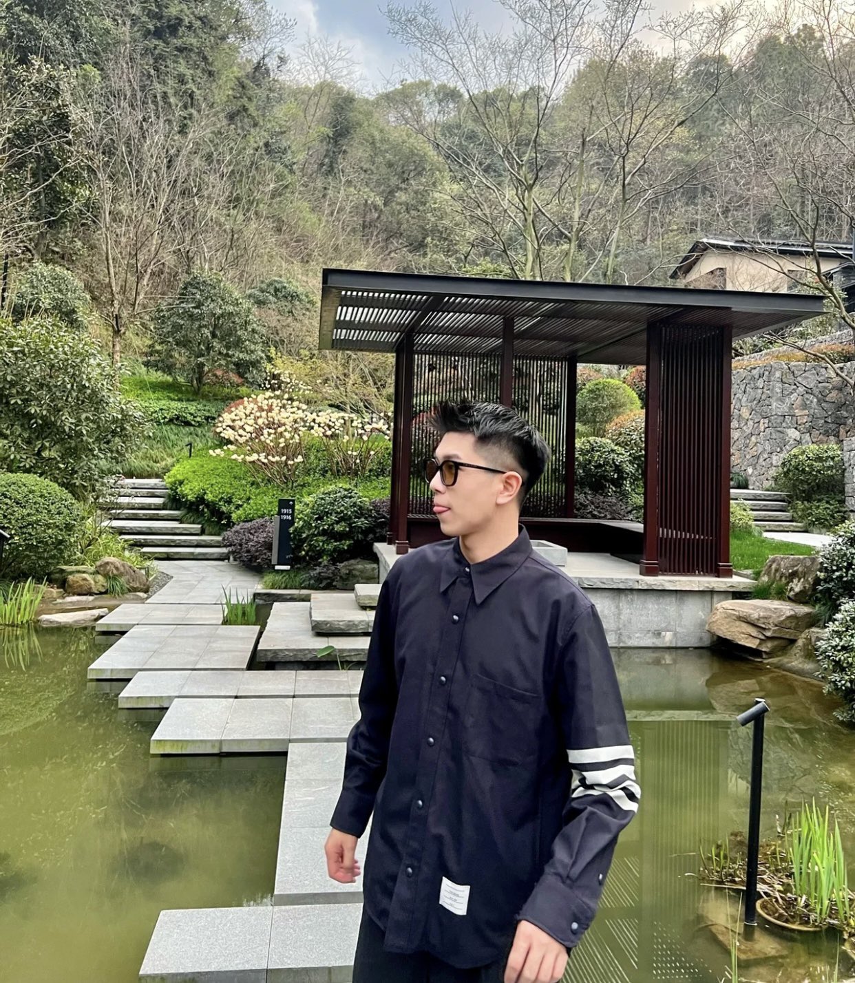 TJ / 톰브라운 클래식 울 셔츠 재킷   2가지 색상