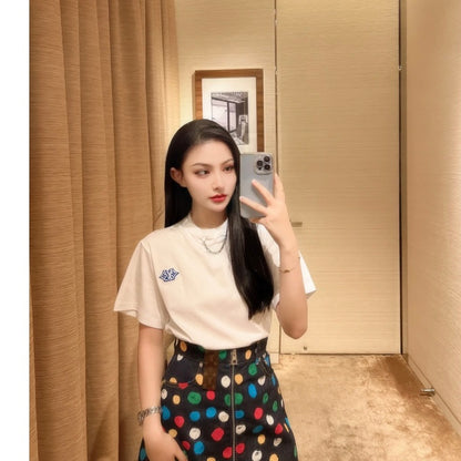 TJ셀러 / 𝗟𝗢𝗨𝗜𝗦 𝗩𝗨𝗜𝗧𝗧𝗢𝗡 여자 패치 티셔츠