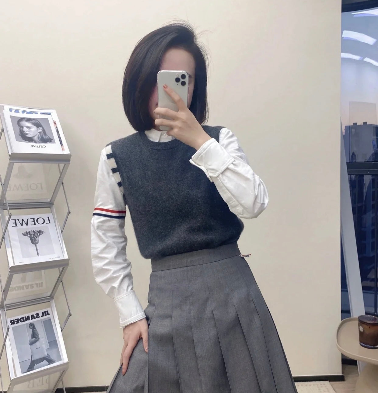 TJ / 톰브라운 캐시미어 베스트