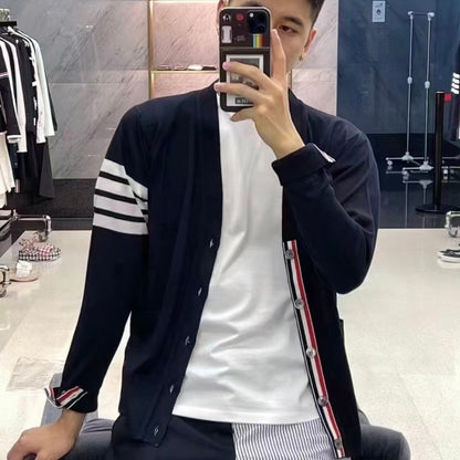 TJ / 톰브라운 라파엘 극세 울 100% 가디건     3가지색상(블랙,네이비,그레이)