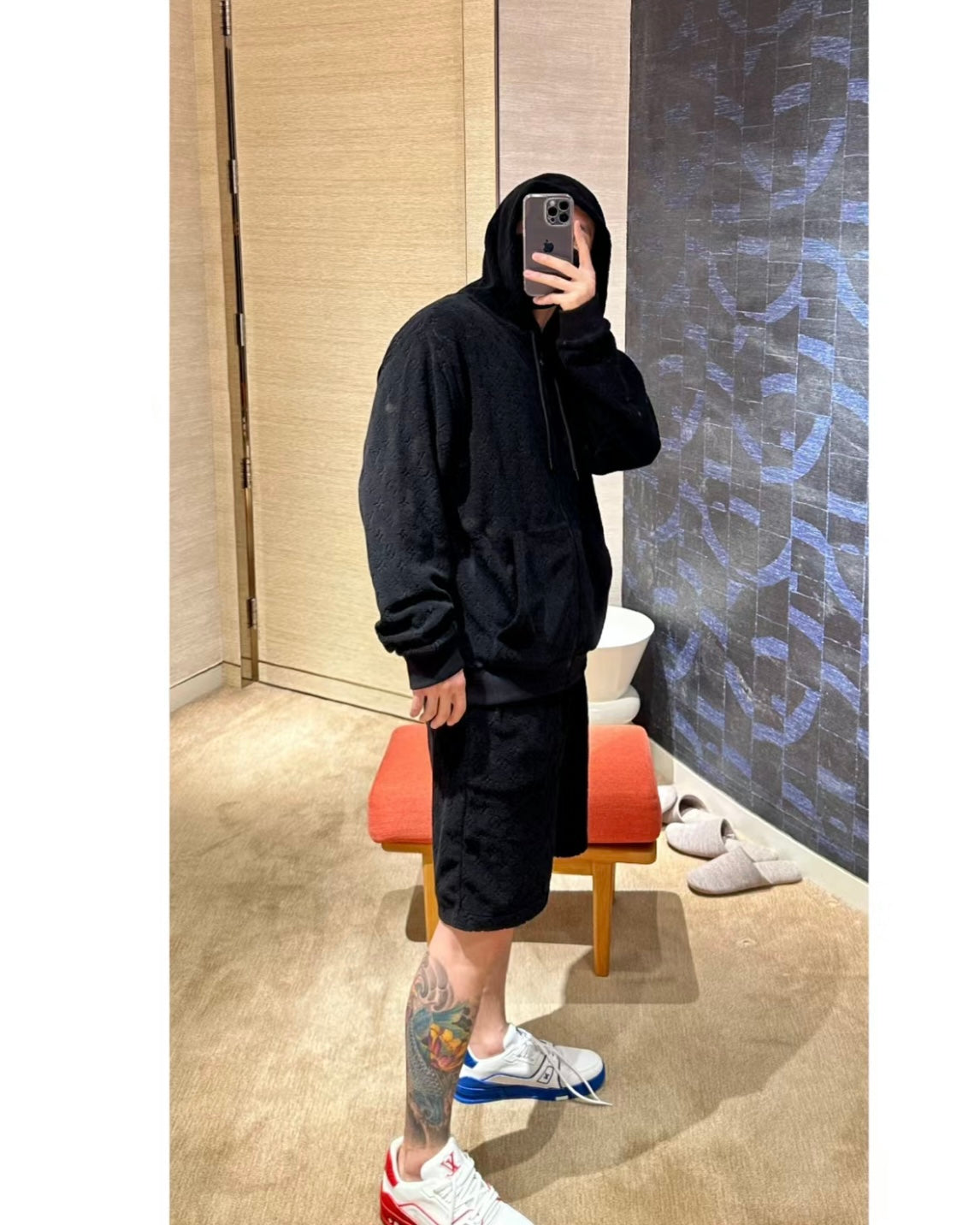 TJ셀러 / 루이비통 반바지 , 𝗠𝗢𝗡𝗢𝗚𝗥𝗔𝗠테리 반바지