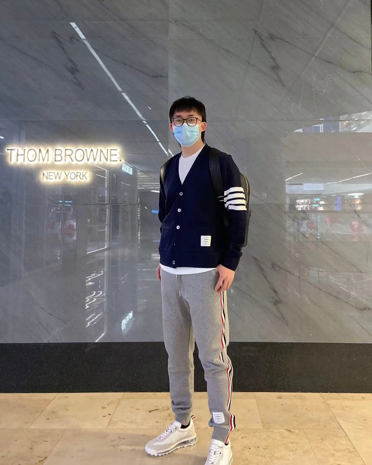 TJ / 톰브라운 스웨트 클래식 가디건