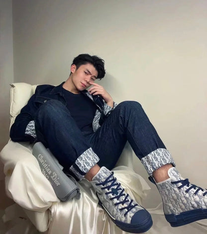 TJ / 디올 청바지 , Ran 데님 팬츠