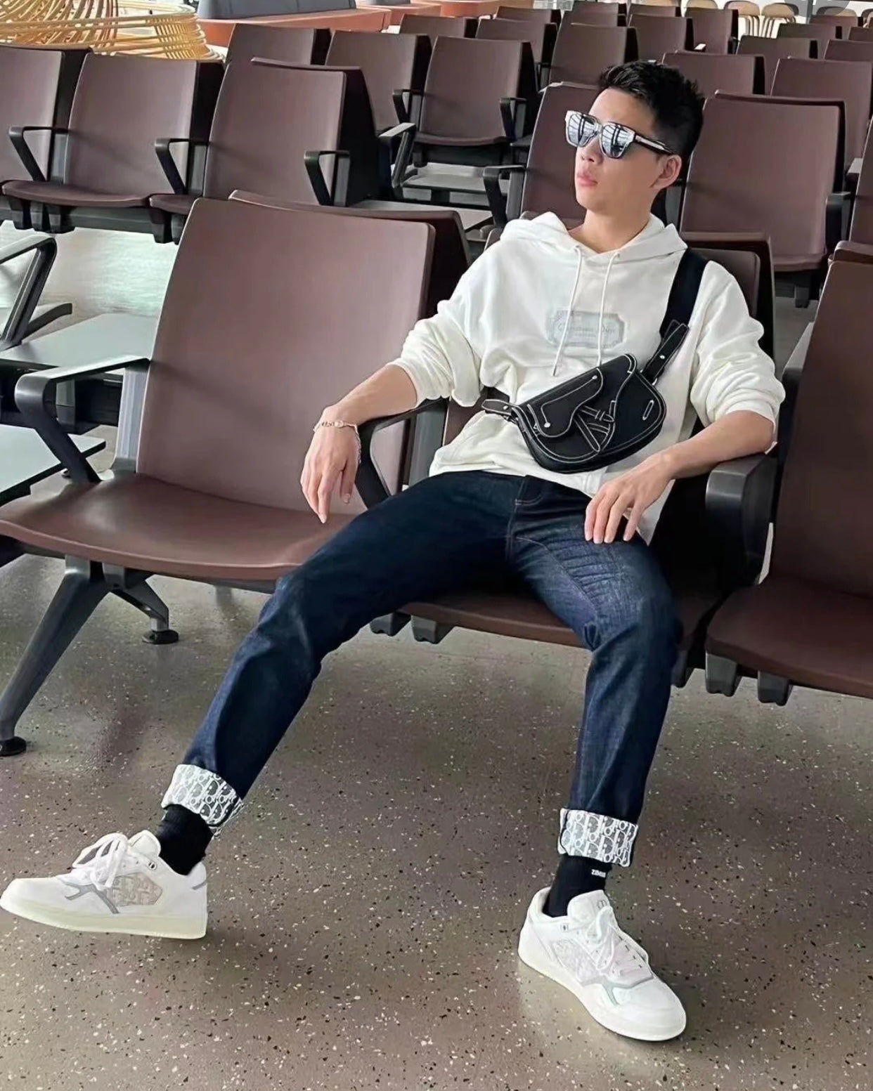 TJ / 디올 청바지 , Ran 데님 팬츠