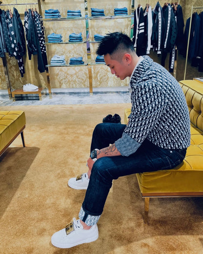 TJ / 디올 청바지 , Ran 데님 팬츠