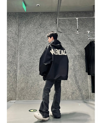 TJ / 발렌시아가 바람막이 자켓, 𝗕𝗔𝗟𝗘𝗡𝗖𝗜𝗔𝗚𝗔 발렌시아가 테이프타입 윈드브레이커 자켓