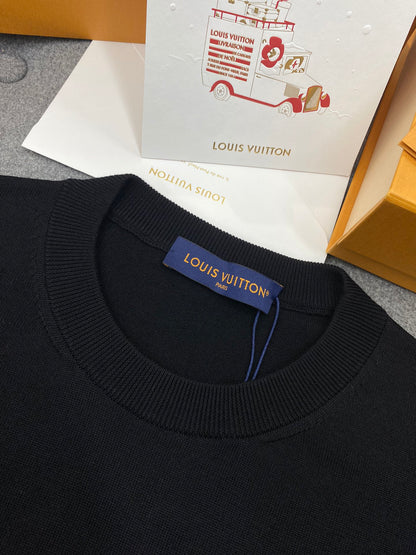 TJ셀러 / 루이비통 반팔티 , LV 코튼 쇼트 슬리브 비즈 크루넥 셔츠
