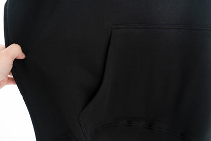 체인 / 발렌시아가 로고 프린트가 있는 남성 및 여성용 후드티
