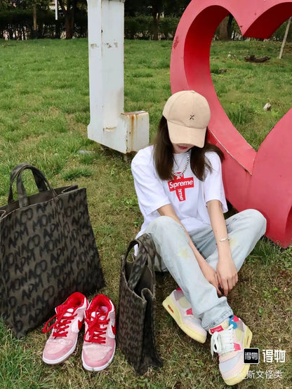 사슬 / 슈프림 반팔티셔츠