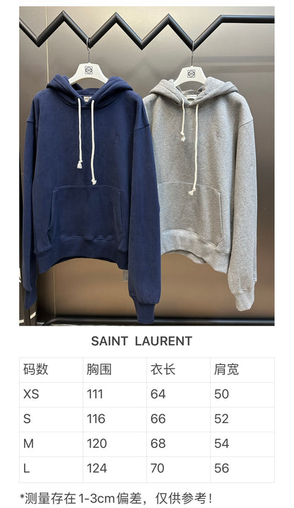 체인2호 / 입생로랑 후드티 , Saint Laurent LE CASSANDRE 후드 스웨트셔츠