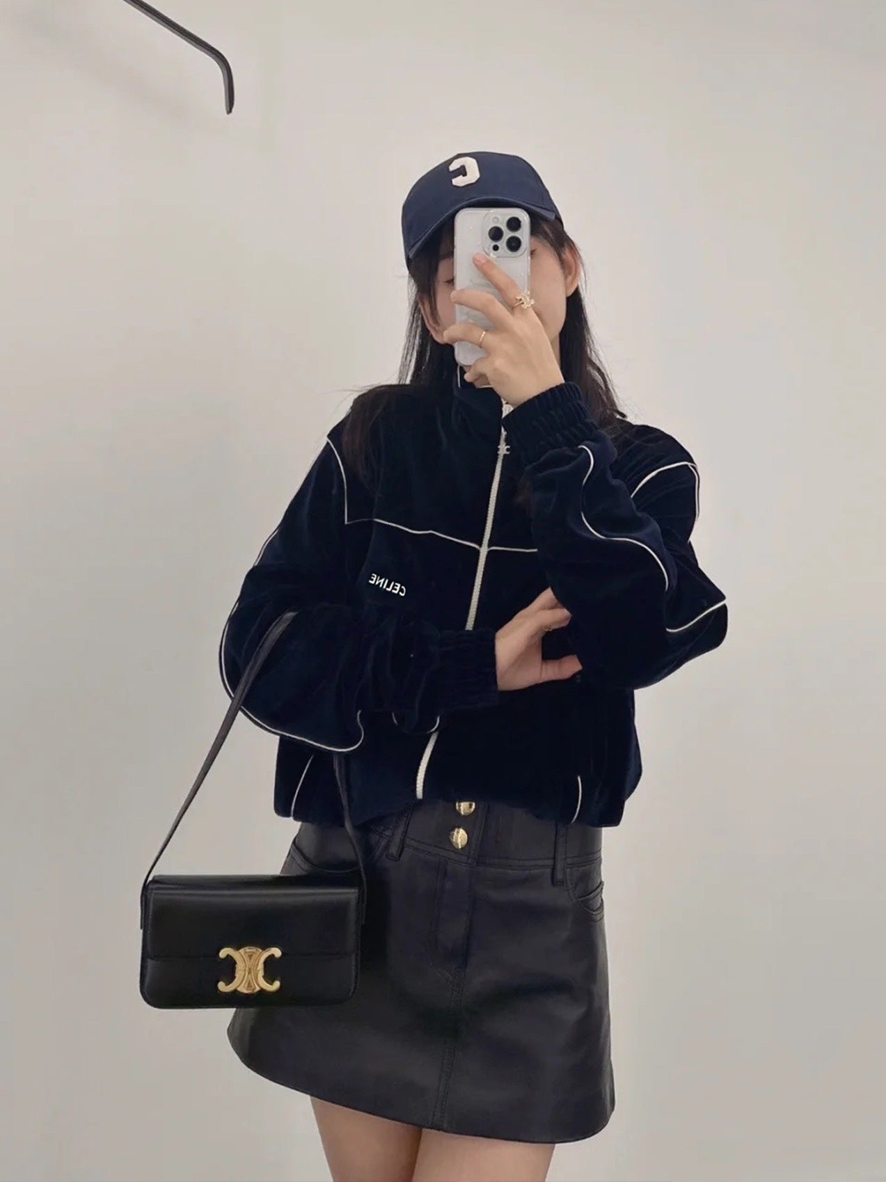 체인2호 / 셀린느 벨벳 자켓