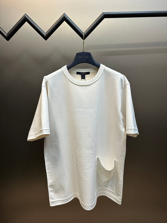 체인2호 / 루이비통 반팔, Lv 올오버 프린트 포켓 모직 반소매
