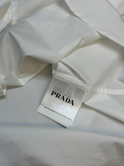 체인2호 / 프라다 셔츠 , Prada 트라이앵글 지퍼 포켓 반팔 셔츠