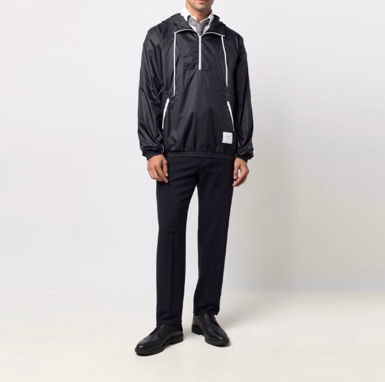 BF셀러 / TB-Thom Browne 톰브라운 아노락 자켓 , 하프 지퍼 후드 재킷.