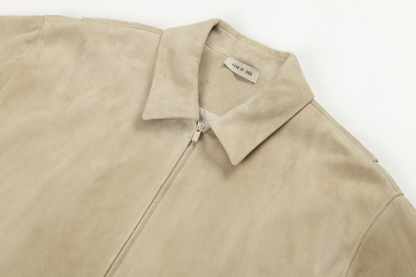 세나 / FOG Mainline Timeless Executive Zip 램스킨 스웨이드 재킷