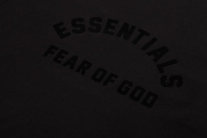 세나 / FOG 시즌 8 더블 라인 쿨 블랙 프레스드 프린트 반팔