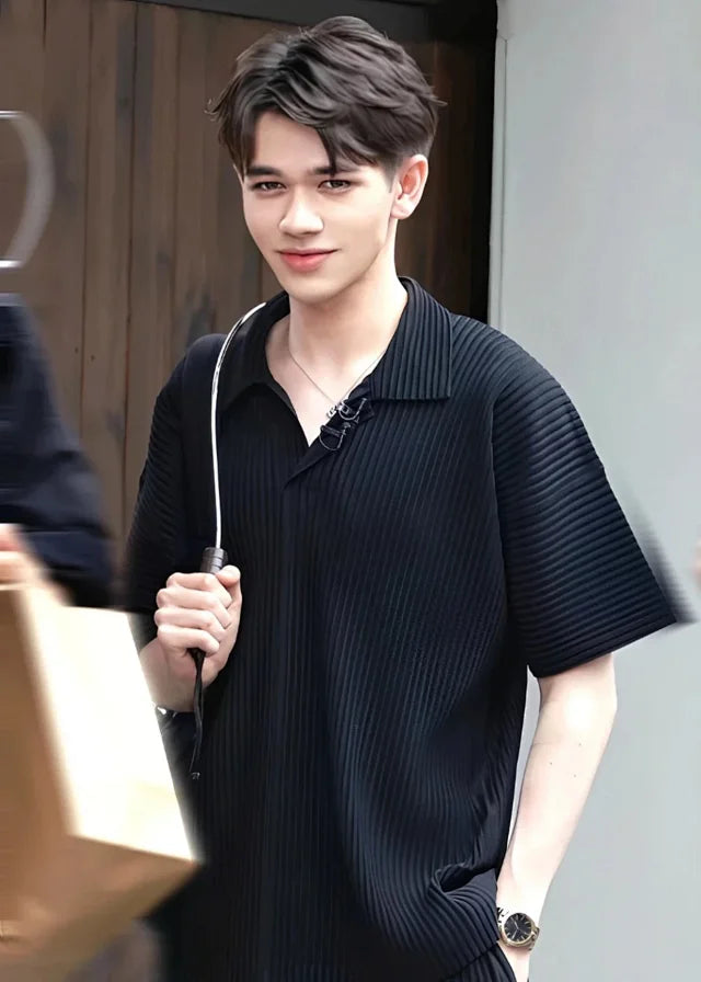 ZOK / 미야케 이세이 반팔티