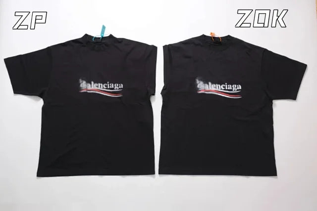 ZOK / 발렌시아가  SS24 아쿠아 콜라 퍼지 반팔