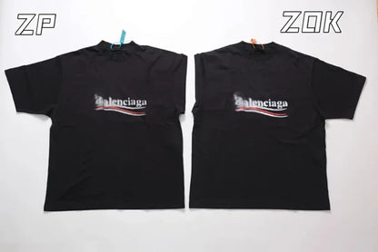 ZOK / 발렌시아가  SS24 아쿠아 콜라 퍼지 반팔