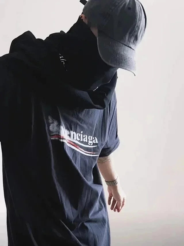 ZOK / 발렌시아가  SS24 아쿠아 콜라 퍼지 반팔
