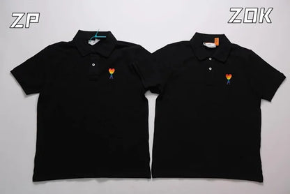 zok 공장 / 아마니 남성 폴로넥 반팔 셔츠