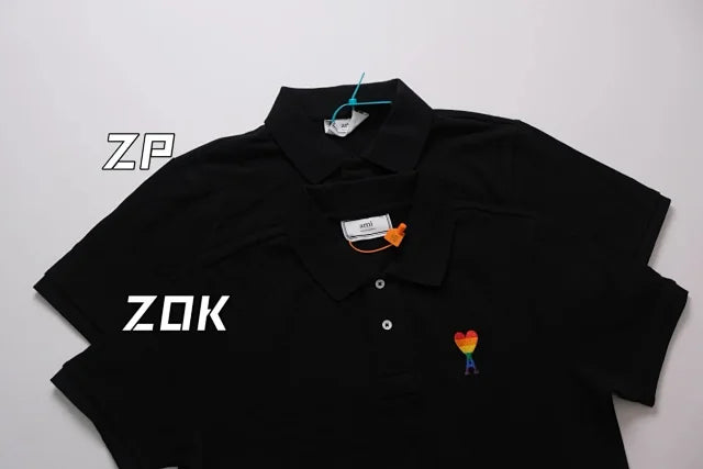 zok 공장 / 아마니 남성 폴로넥 반팔 셔츠