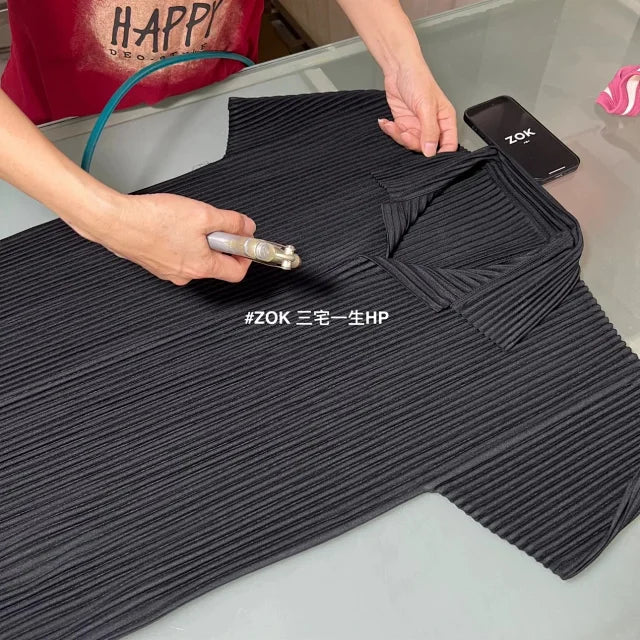 ZOK / 미야케 이세이 반팔티