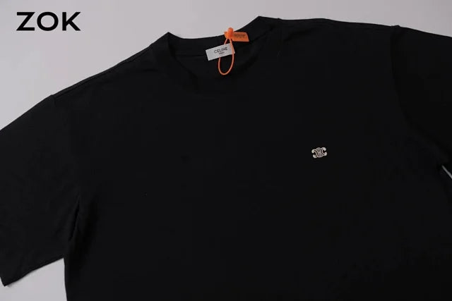 ZOK /  셀린느 개선문 클래식 자수 로고 반팔