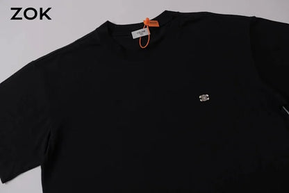 ZOK /  셀린느 개선문 클래식 자수 로고 반팔