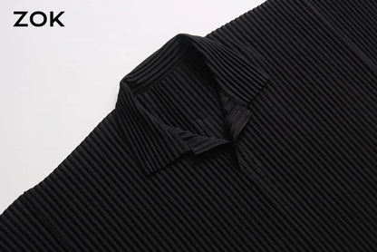 ZOK / 미야케 이세이 반팔티