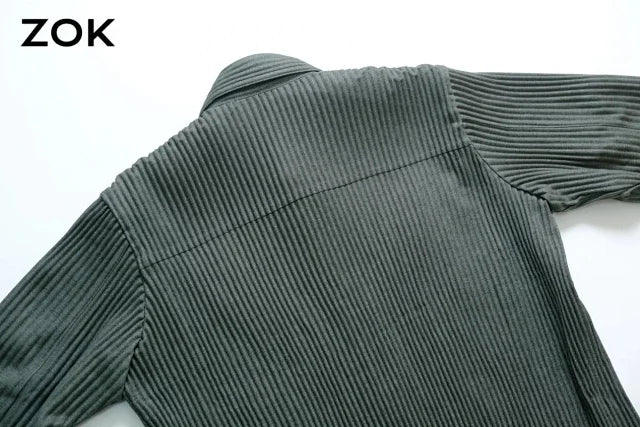 ZOK / 이세이 미야케 셔링 자켓