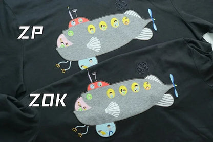 zok 공장 / 로에베 남성 여성 반팔 티셔츠