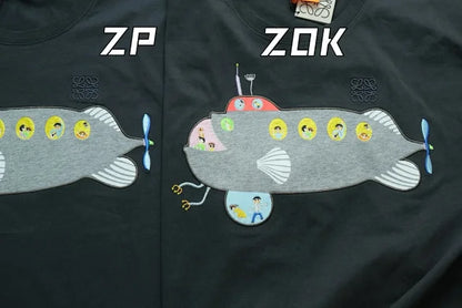 zok 공장 / 로에베 남성 여성 반팔 티셔츠