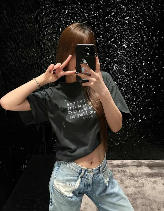 zok 공장 / 메종마르지엘라 남성 반팔 티셔츠