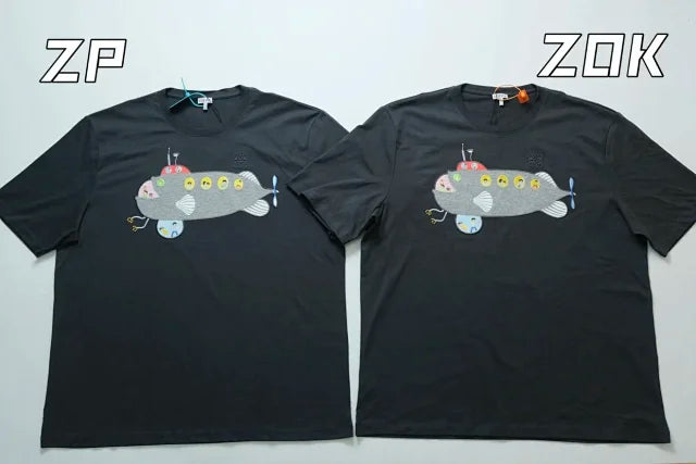 zok 공장 / 로에베 남성 여성 반팔 티셔츠